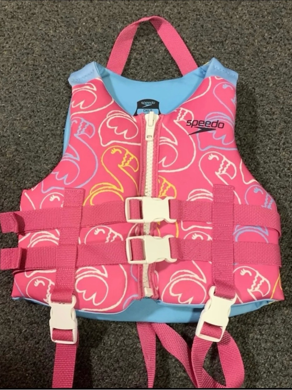 Swim vest life jacket - girls 30-50 pounds